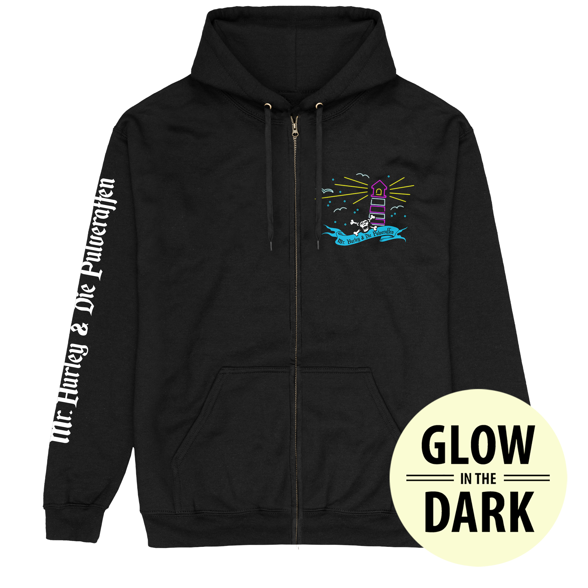 Mr. Hurley & Die Pulveraffen Ich hab die Lampen an Kapuzenjacke 366959