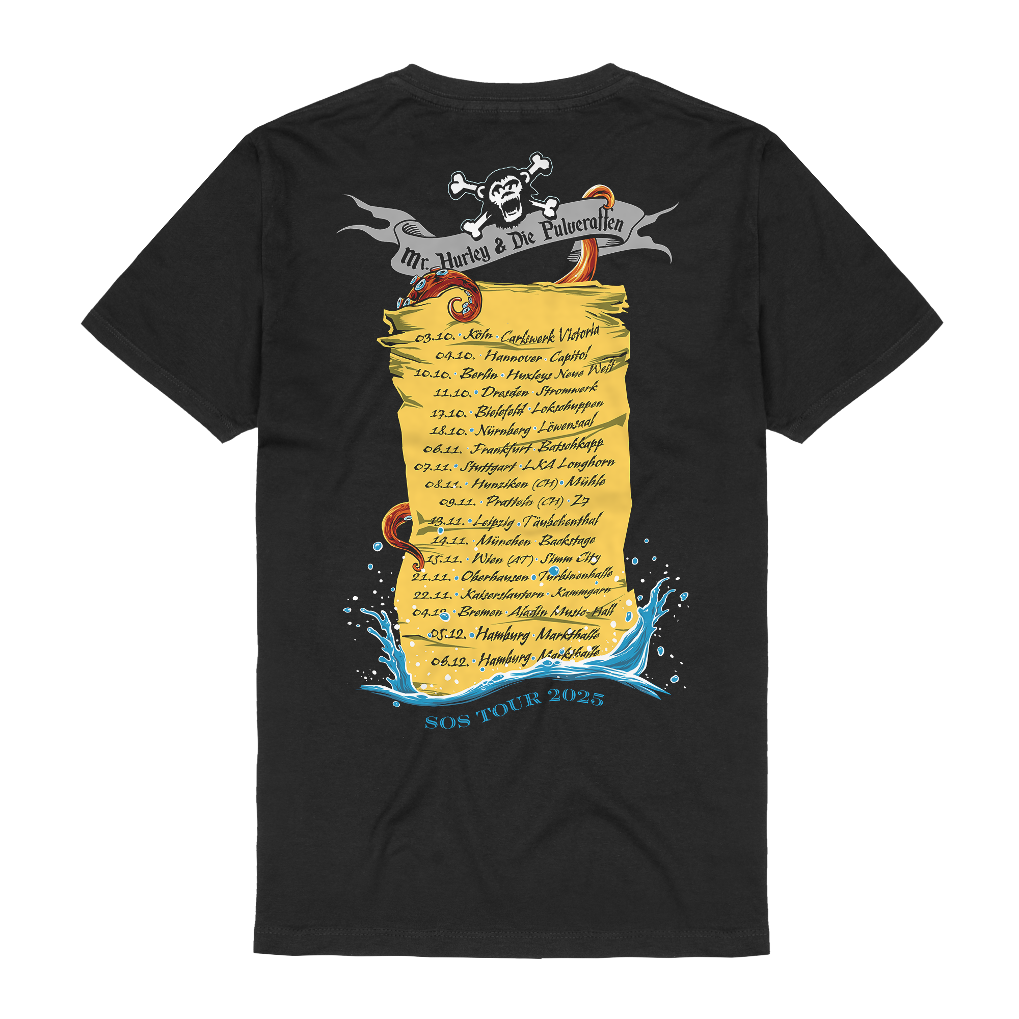 Mr. Hurley & Die Pulveraffen S.O.S Tour 2025 T-Shirt 418504