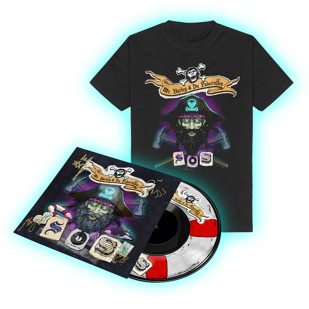 Mr. Hurley & Die Pulveraffen S.O.S. Limited Signed Picture Disc + T-Shirt 406534