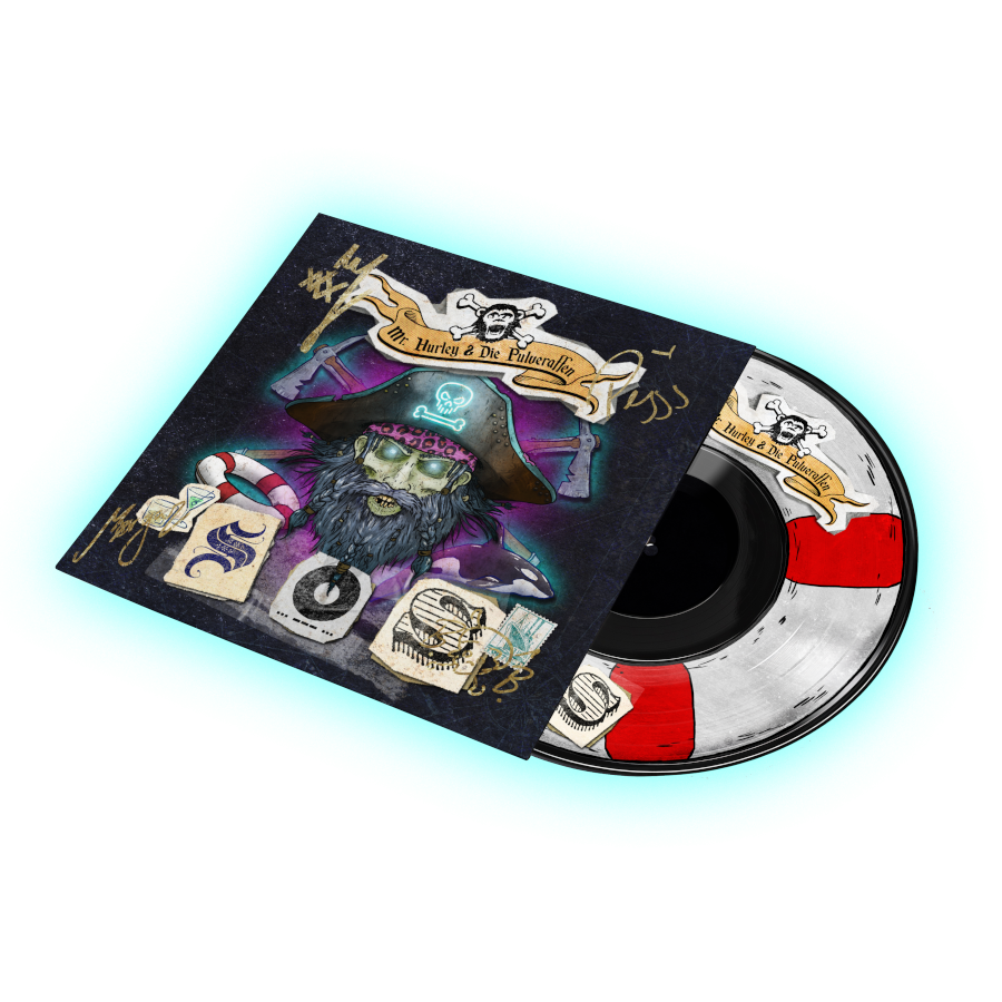 Mr. Hurley & Die Pulveraffen S.O.S. Limited Signed Picture Disc + T-Shirt 406537