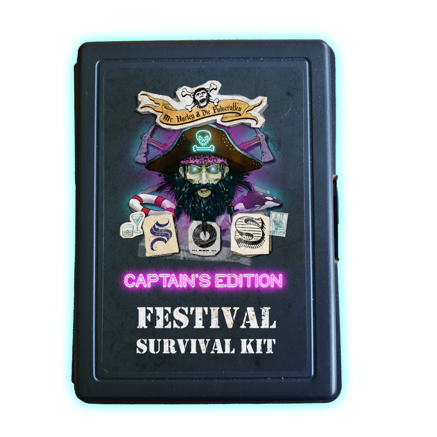 Mr. Hurley & Die Pulveraffen S.O.S. Limited Survival Kit + T-Shirt 406540