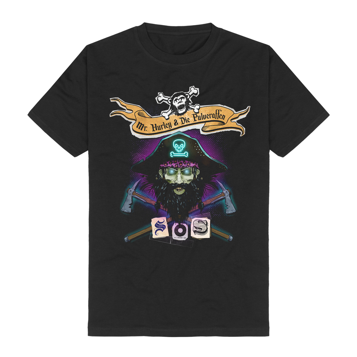 Mr. Hurley & Die Pulveraffen SOS Cover T-Shirt 406303