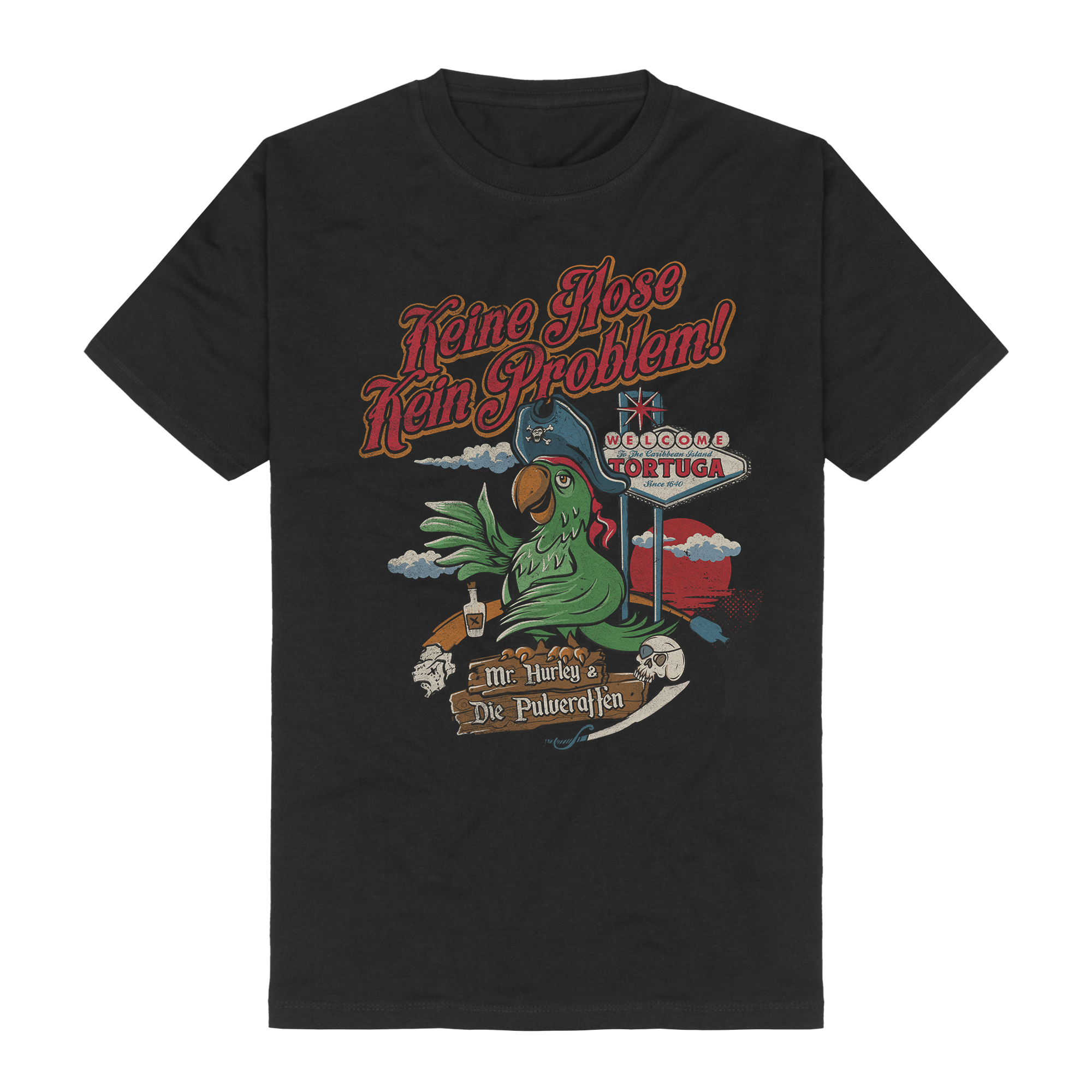 Mr. Hurley & Die Pulveraffen Tortuga T-Shirt 378661